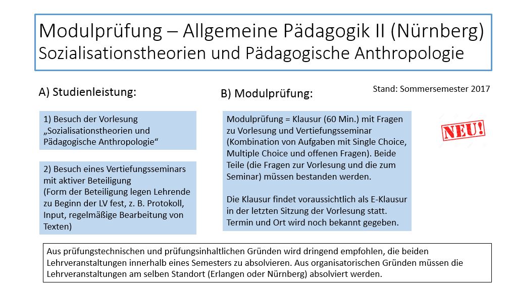 Zum Artikel "Modulplan Pädagogik"